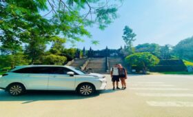 Phong Nha private car service with comfortable vehicle and local driver for travelers in Vietnam